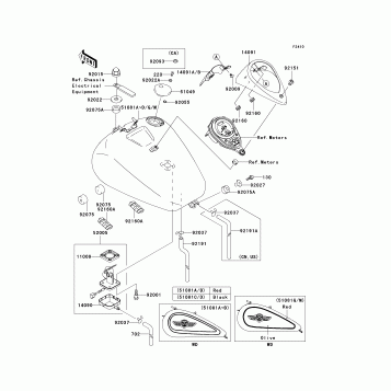 Fuel Tank(VN1500-N1/N2)