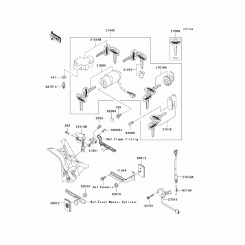 Ignition Switch/Locks/Reflectors
