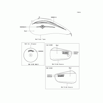 Decals(Red)(VN1500-P1)