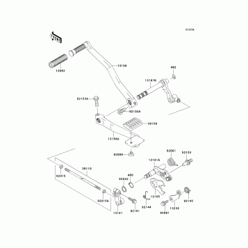 Gear Change Mechanism(R4/R5)