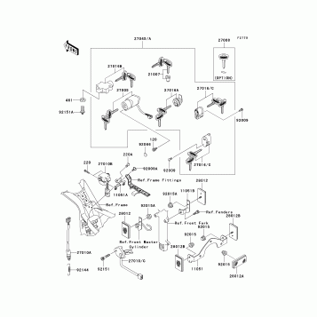 Ignition Switch/Locks/Reflectors
