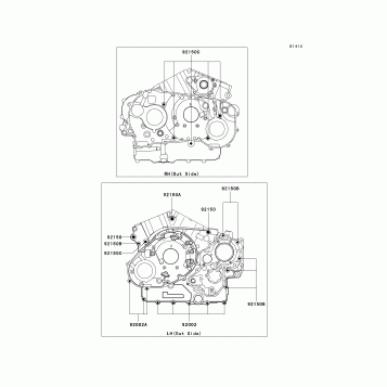 Crankcase Bolt Pattern