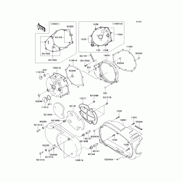 Left Engine Cover(s)