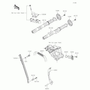 Camshaft(s)/Tensioner