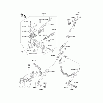 Front Master Cylinder(A1)