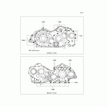 Crankcase Bolt Pattern