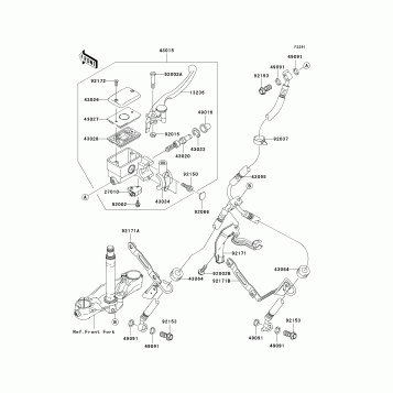 Front Master Cylinder