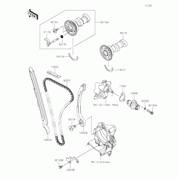 Camshaft(s)/Tensioner