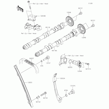 Camshaft(s)/Tensioner