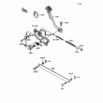 Brake Pedal/Torque Link