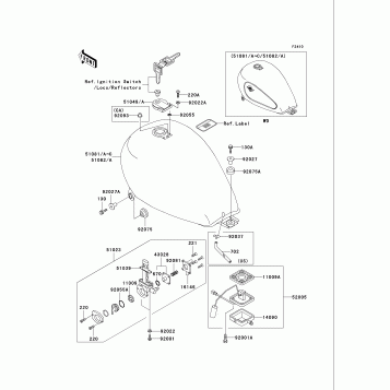 Fuel Tank(VN750-A15-A18)