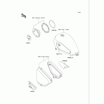 Decals(VN750-A15/A16)