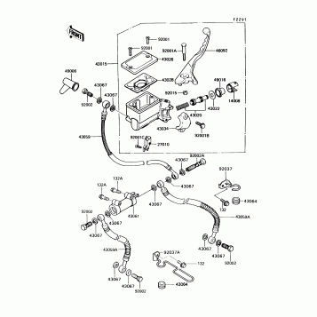 Front Master Cylinder(VN750-A6)
