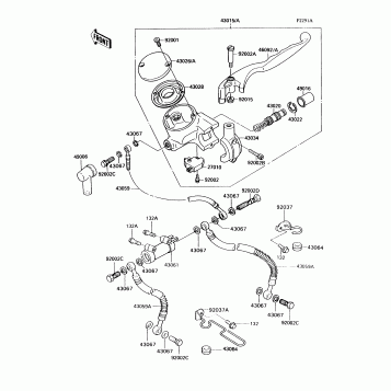 Front Master Cylinder(VN750-A7/A8/A9)