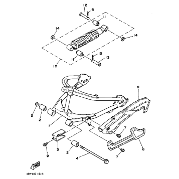SWING ARM-REAR SHOCKS