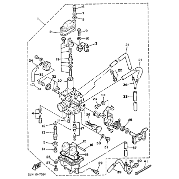 CARBURETOR CALIFORNIA MODEL ONLY