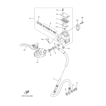 FRONT MASTER CYLINDER