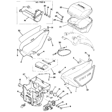 SIDE COVER - BATTERY BOX