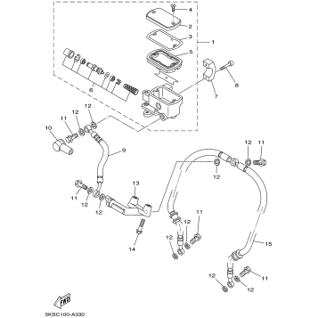 FRONT MASTER CYLINDER
