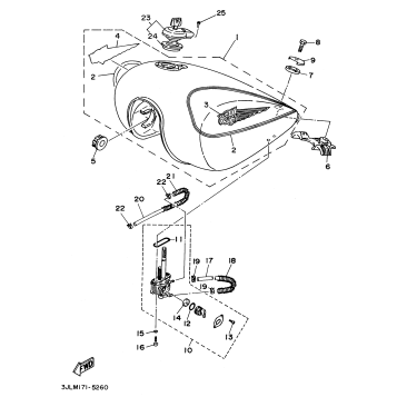 FUEL TANK NON CALIFORNIA