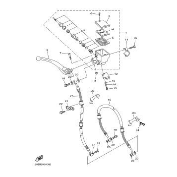 FRONT MASTER CYLINDER