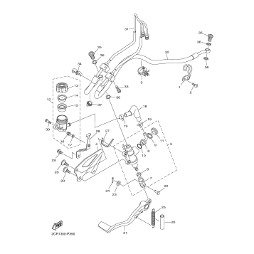 REAR MASTER CYLINDER