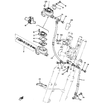 FRONT MASTER CYLINDER