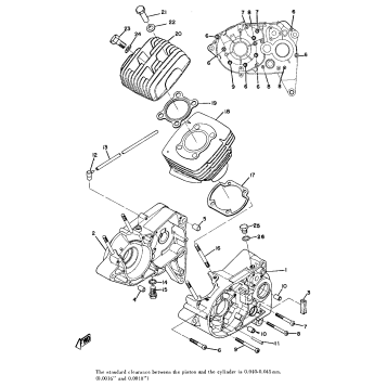 CYLINDER - CRANKCASE