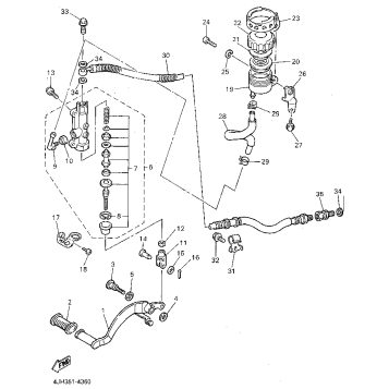 REAR MASTER CYLINDER