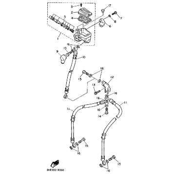 FRONT MASTER CYLINDER