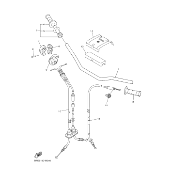 STEERING HANDLE & CABLE