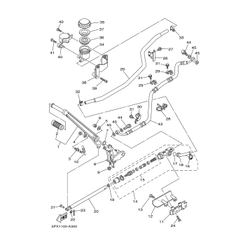 REAR MASTER CYLINDER