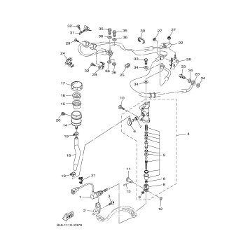 REAR MASTER CYLINDER