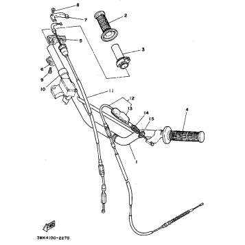 STEERING HANDLE - CABLE