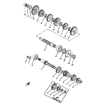 TRANSMISSION-YZ60H - J - K