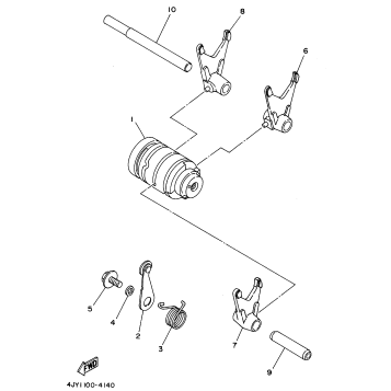 SHIFT CAM SHIFT FORK