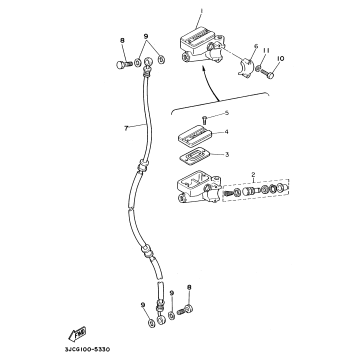 FRONT MASTER CYLINDER