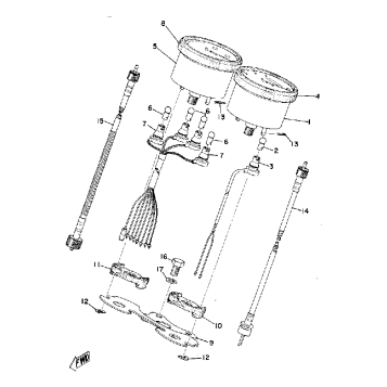 SPEEDOMETER TACHOMETER