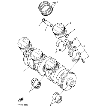 CRANKSHAFT PISTON