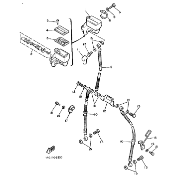 FRONT MASTER CYLINDER