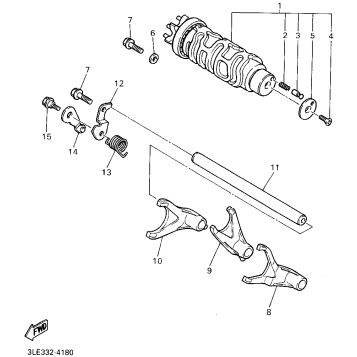 SHIFT CAM SHIFT FORK