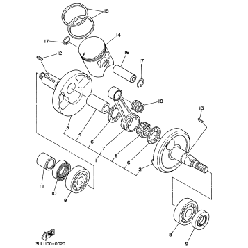 CRANKSHAFT PISTON