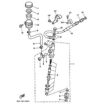REAR MASTER CYLINDER