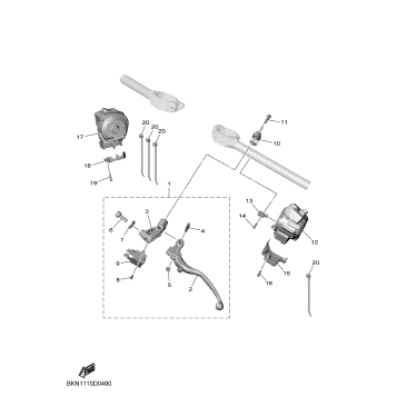 HANDLE SWITCH & LEVER