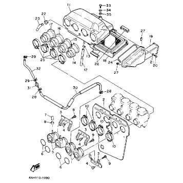 AIR FILTER NON CALIFORNIA MODEL