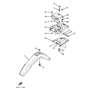 FRONT FENDER REAR FENDER