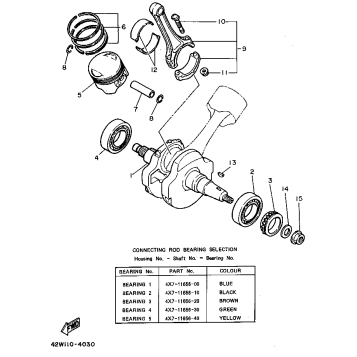 CRANKSHAFT PISTON