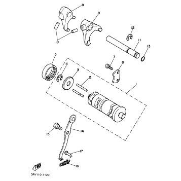SHIFT CAM SHIFT FORK
