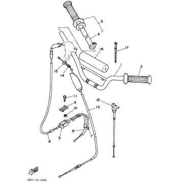 STEERING HANDLE CABLE