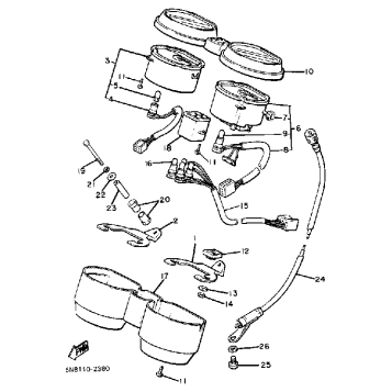 SPEEDOMETER TACHOMETER